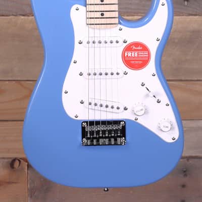Squier Standard Series Stratocaster 2003 Blue Matching 70s