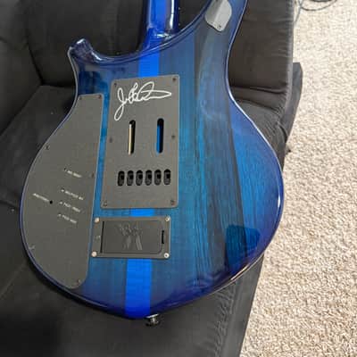 SIGNED Ernie Ball Music Man EBMM Majesty John Petrucci Blue Ink 6 image 10