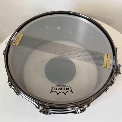Rare DW Collector's Series 6.5x14” Black Ti Titanium Metal Snare Drum image 5