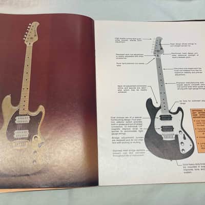Vintage Music Man Catalog Amplifiers Basses Guitars image 4