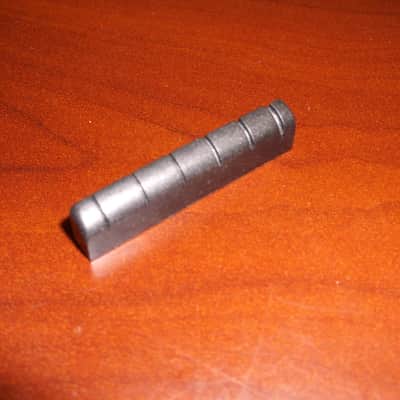 Jumbo Gibson Style Slotted Nut - BLACK
