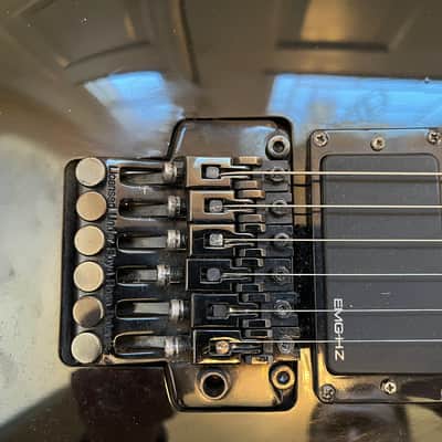 ESP LTD KH-202 KH202 Metallica Kirk Hammett Signature Black Korea MIK Bag_35_ image 3