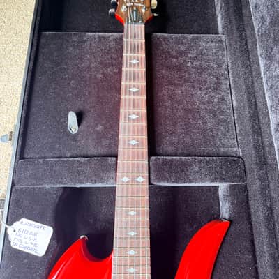 B.C. Rich NJ Retro Mockingbird Ferrari Red w/ Hard Case - KOREA image 8