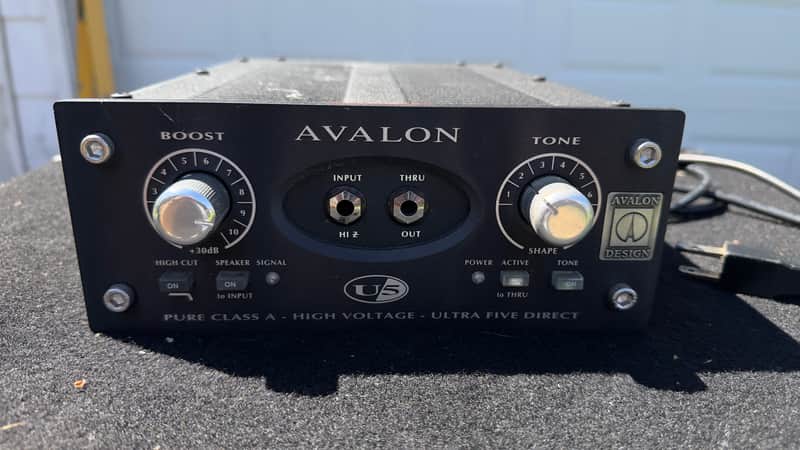 Avalon U5 Anniversary Edition Direct Box / Instrument Preamp 2010s - Black image 1