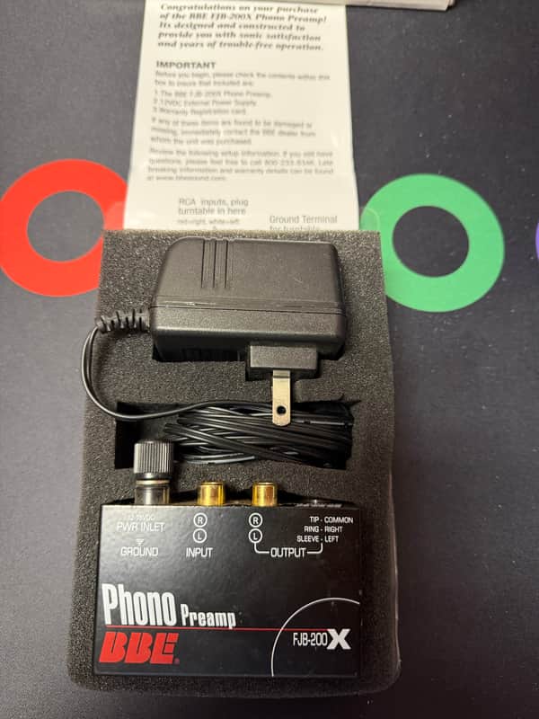 BBE FJB-200X Phono Preamp Black image 1