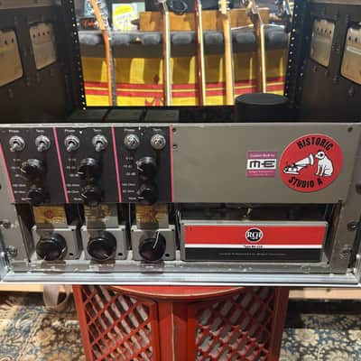 Three RCA BA11A Tube Preamps Racked W/Spare Module image 1