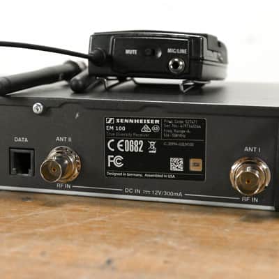 Sennheiser ew 100 G3 Bodypack Wireless System - A Range NO POWER SUPPLY CG012LT image 5