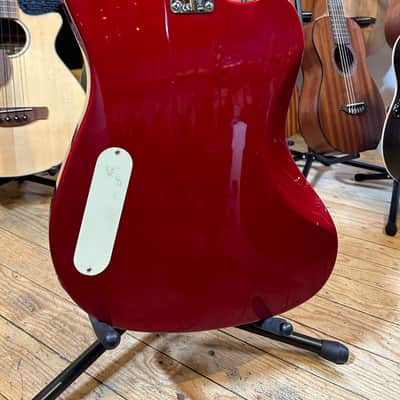 Fender Reverse Jaguar Pawn Shop series 2012 - Metallic Red image 6