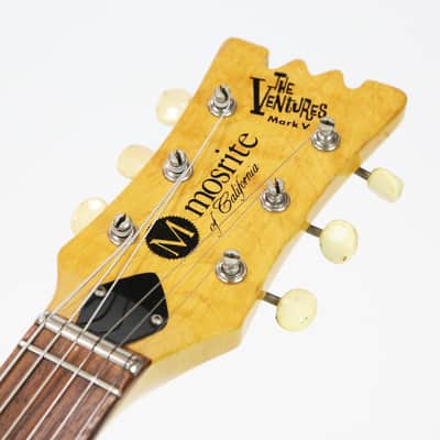 1966 Mosrite The Ventures Model Mark V Vintage Sunburst Electric Guitar- Rare 100% All Original ’66 MK V German Carve Ventures II Bakersfield CA (B180) image 19