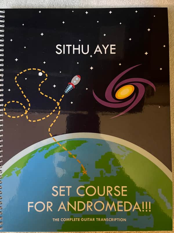 Sithu Aye - Set Course For Andromeda! - Guitar tab / Tablature Book image 1