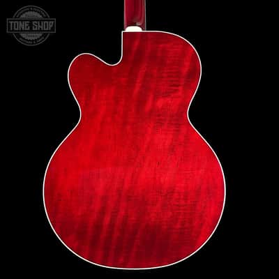 Mint Gretsch G6119T Pro Players Edition Tennessee Rose Dark Cherry Stain w/case image 7