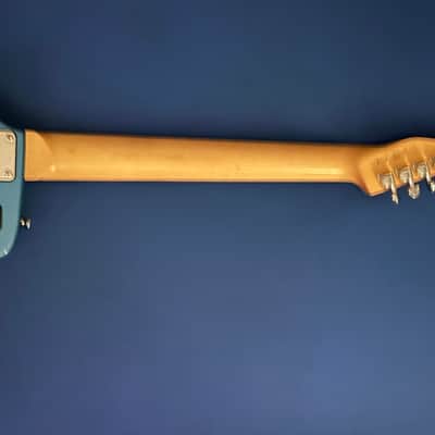 Custom-made Lap Steel Slide Guitar Neck-through 1960s w/57-64 Kluson Machines Walnut image 9