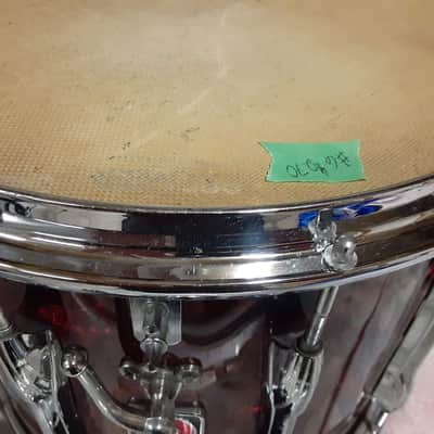 Premier Marching Snare 14x12" 1980s - Red image 5