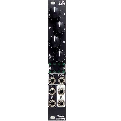 Happy Nerding FX Aid XL Eurorack Multi Effects Module (Black) | Reverb