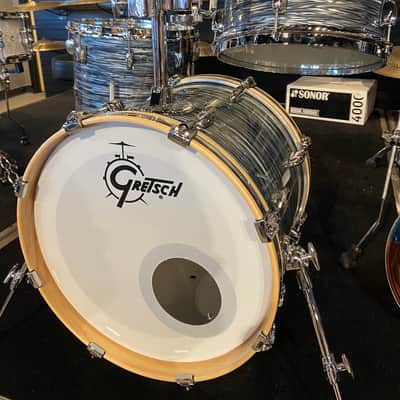 Gretsch RN2-R643 Renown 9x13 / 16x16 / 18x20" 3pc Shell Pack - Silver Oyster Pearl image 3
