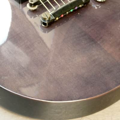 Burny LG-75JP Joe Perry model 1997 See Through Black image 11