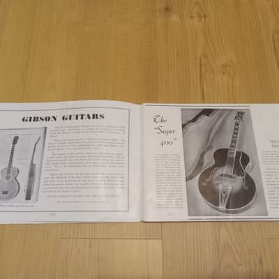 Vintage 1937 Gibson Full-Line Catalog X! Extremely Rare, Original Case Candy, Paperwork! image 6
