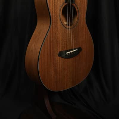 Breedlove Roots Parlor E Acoustic-Electric Guitar – All-Mahogany 2026 - Satin Chocolate image 4