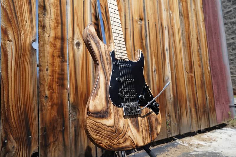 ESP Original Custom Shop Snapper AS-M Driftwood/Burner Satin 6