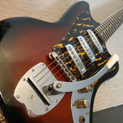 Vintage Japanese Body Partscaster Strat - Tobacco Sunburst image 6