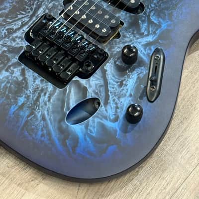 Ibanez S770 - Cosmic Blue Frozen Matte image 7