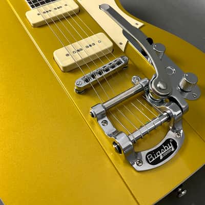 Reverend Greg Koch Gristle 90 2023 - Venetian Gold with Hardshell Case image 5
