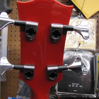 Greco TVB-45 DC - Chevy Fiesta Red - Les Paul Junior Style image 4
