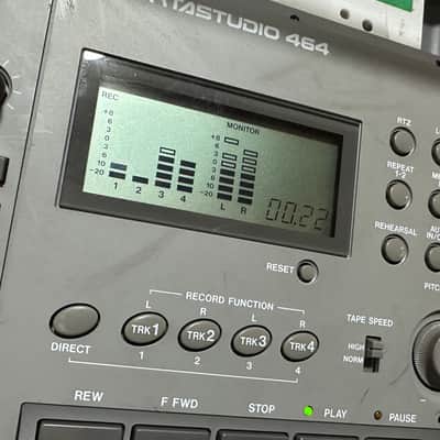 TASCAM 464 Portastudio 4-Track Cassette Recorder serviced image 4