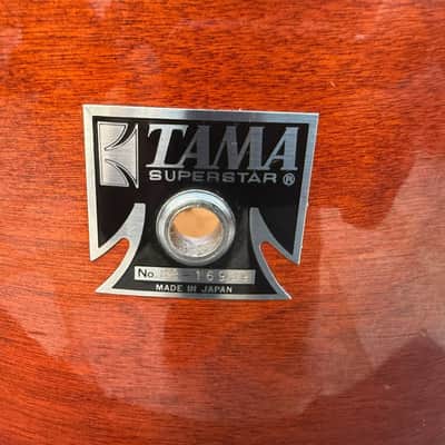 Tama Superstar Mahogany 16 x 16 Floor Tom Drum 80's image 9