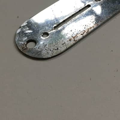 Vintage Fender 1970s Tele Telecaster Control Plate Fullerton Era Mini Toggle Mod image 2