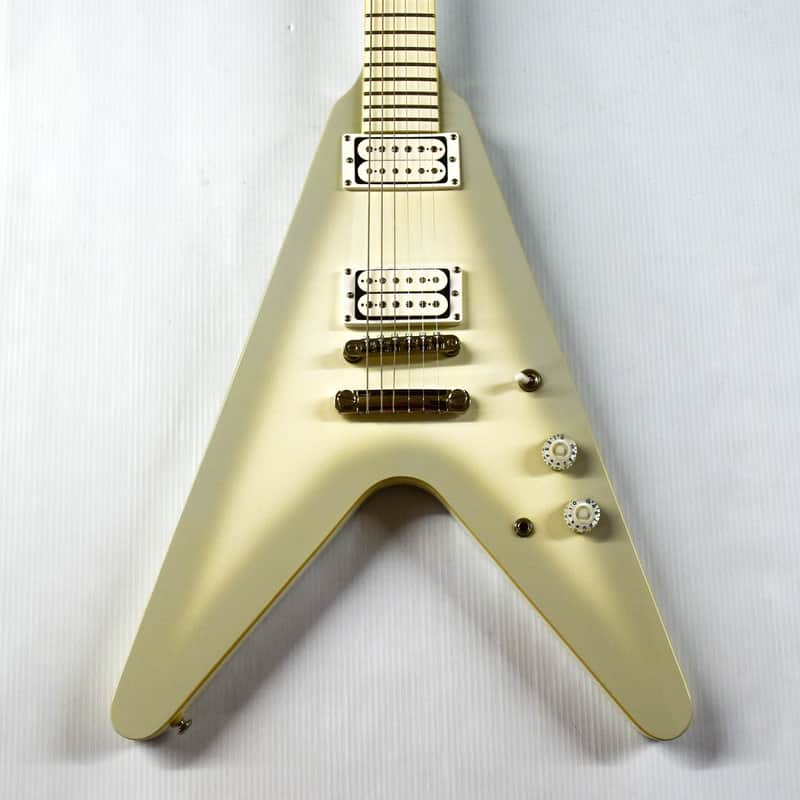 Epiphone Brendon Small Signature "Snow Falcon" Flying V - Snow Burst image 1