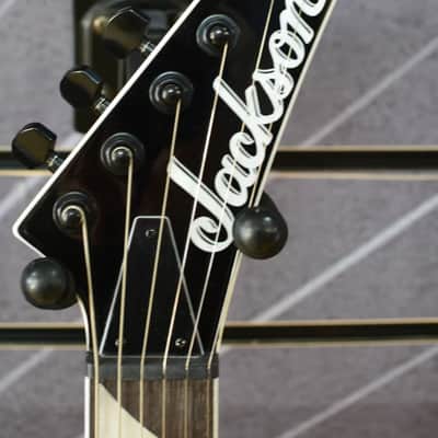 Jackson JS Series Dinky JS20 DKQ 2PT Electric Guitar Trans Green Burst image 4