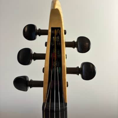 Tucker Barrett Koa Anchor 5 String Electric Violin 1994 - Coa image 5