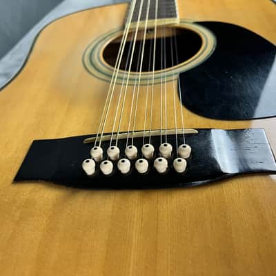 Yamaki YW-30 12 String Rare MIJ! Slotted Headstock 1971? image 6