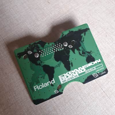 Roland SR-JV80-05 World Expansion Board 1990s - Green image 1