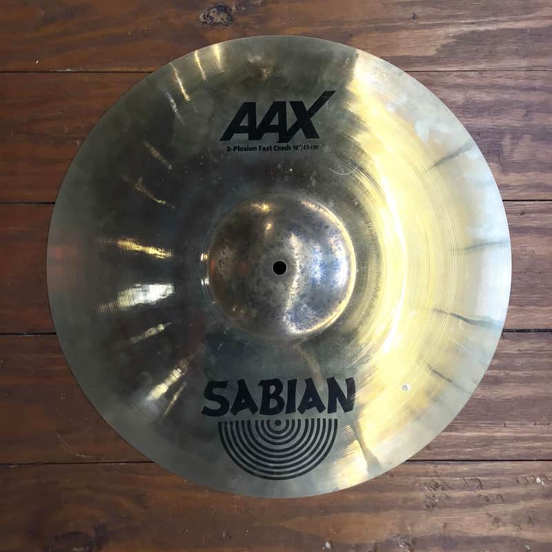 USED Sabian AAX 18" X-Plosion Fast Crash Cymbal image 1