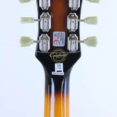 Epiphone EJ-200 Artist Series Jumbo Acoustic Guitar Vintage Sunburst (13900) image 7