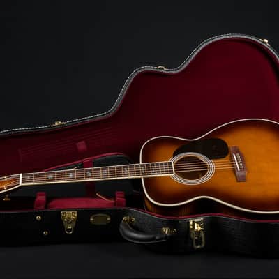 Martin M 0000 Custom Flamed Maple and High Altitude Swiss Spruce Full Ambertone Burst NEW - Ambertone Burst image 24