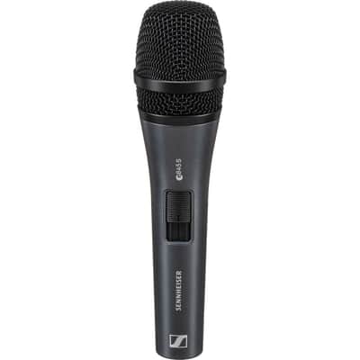 Sennheiser e 845-S Supercardioid Dynamic Vocal Microphone with On/Off Switch