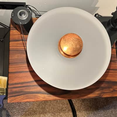 Custom made turntable isolation platform made with Solid walnut wood image 16