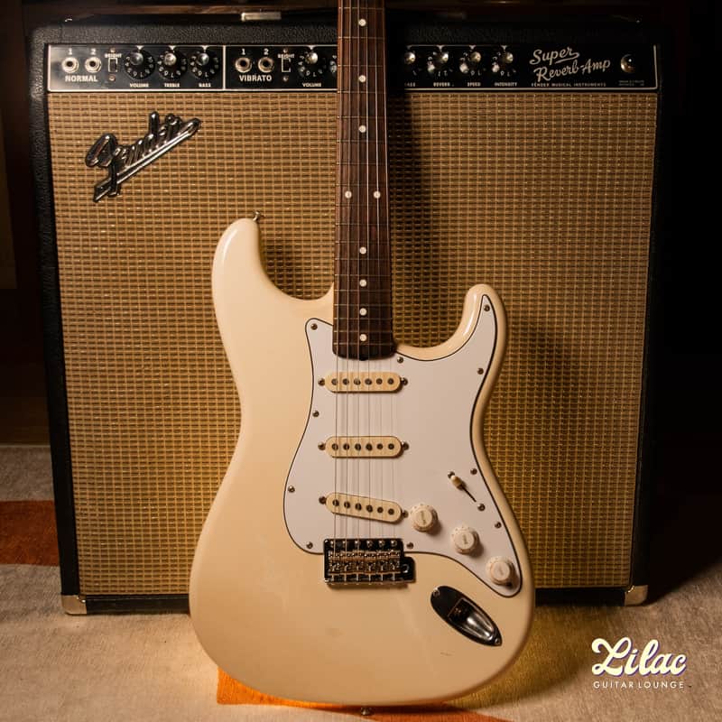 1983 Fender Japan Stratocaster ST-62-65 - Olympic White image 1