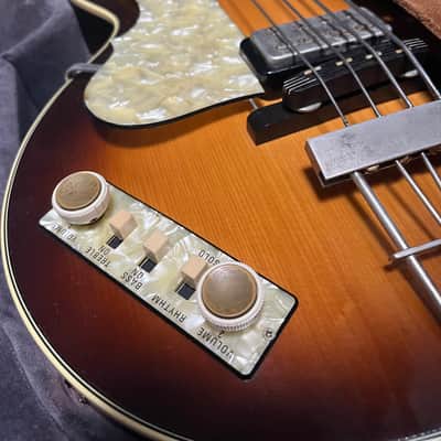 Hofner Club Bass H500/2 Sunburst (Left Handed) image 7