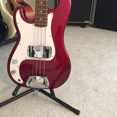 Fender '62 Reissue Precision Bass 1993 Candy Apple Red image 2