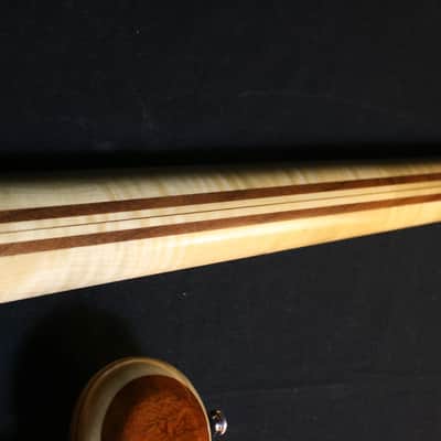 Custom "Woody" scroll bass - One-of-kind! image 7