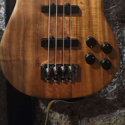 1991-1992 USA Carvin Koa wood LB-70 image 9