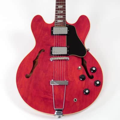 1968 Gibson ES-335 TD - Cherry Finish - Patent Sticker Pickups! image 1