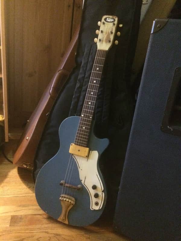 Supro Tosca 1959-60 Calypso Blue RARE image 1