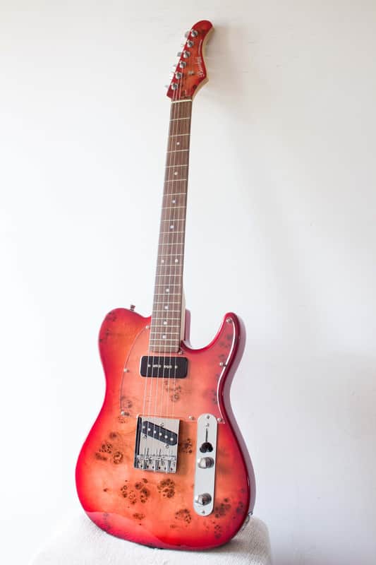 Bacchus Universe Series レッド Bacchus Universe Series Tactics-BP Tele Style Red Burst 2017 | Reverb