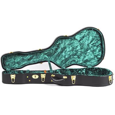 Guardian CG-044-OO Deluxe Vintage Hardshell OO-Style Guitar Case, Black image 6