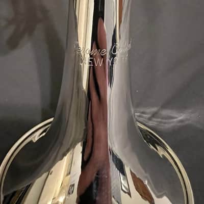 Jerome Callet New York Vintage c.1985 Silver Professional Trumpet in Excellent Condition image 2